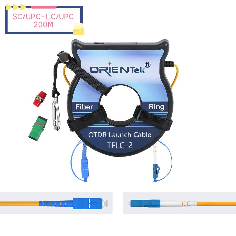 200M SC FC LC UPC APC Connector OTDR De Fibra Launch Cable Fiber Rings Single Mode OTDR Test Extension Cord Dead Zone Eliminator