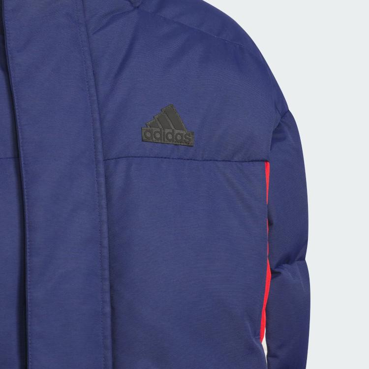 Adidas FW24 Sportswear Down Jacket Children Aged 3 7 Years Old Dark Blue JI6140