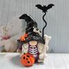 Creepy Witch Gnome Figurines Haunted House Ghost Decorative Ornaments Perfect for Halloween Party Home Tabletop Decoration