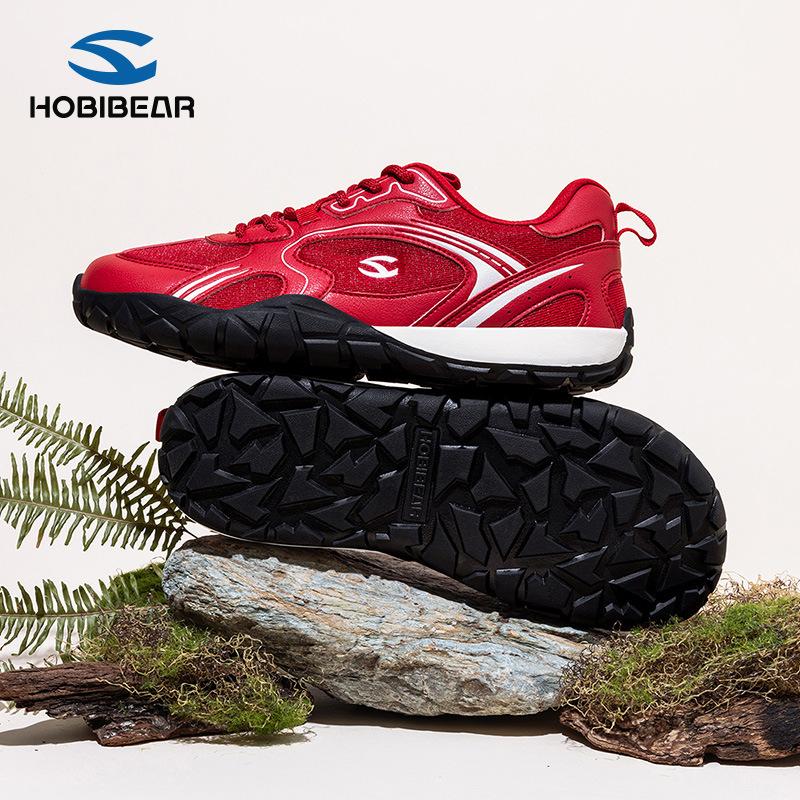 HOBIBEAR Women's Lace-Up Barefoot Sneakers | Wide Toe Box & Zero Drop Technology | Walking Running Sports, Gym and Daily Wear Grey