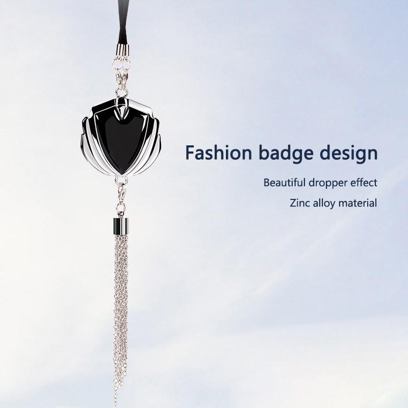 Car Badge Rearview Mirror Decoration Pendant For BMW 1 3 5 7 Series M Performance X1 X3 X4 X5 F10 F15 F16 F20 F30 M3 M4 E34 E46