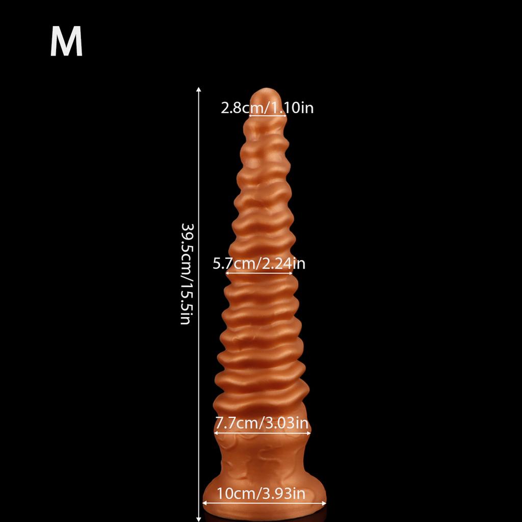 New Super Long Anal Plug Huge Large Anal Dildo Butt Plug Big Anal Dilator Silicone Soft Suction Cup Gay Sex Toys for Women Men S-Xl Climax Masturbator