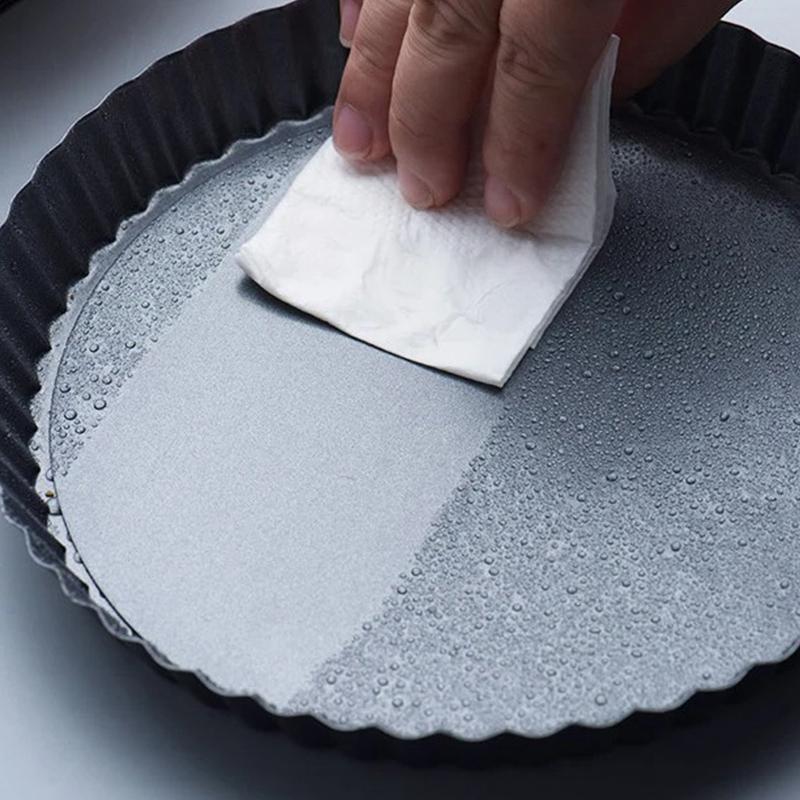 Pie Baking Mold Bottom Removable 4/6/8/9Inch Multiple Sizes Available Fluted Nonstick Bakeware for Tart Cake Quiche Desserts ZYF