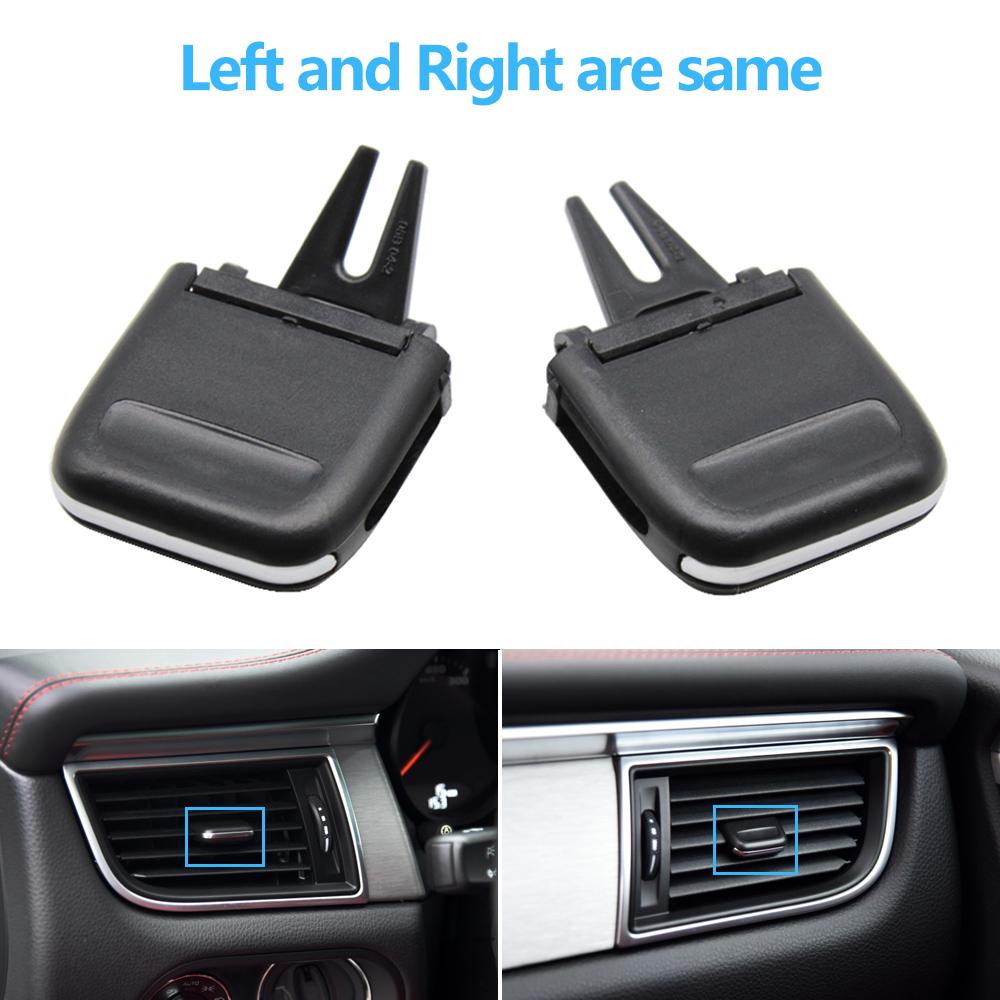 Car Front Rear Air Conditioning AC Vent Grille Clip Slider Repair Kit For Porsche Macan