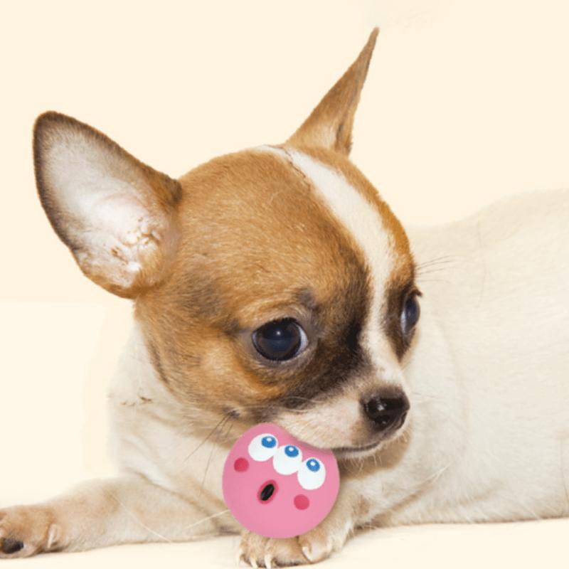 [Pet] Latex Facial Expression Toy For Dogs