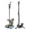 Artistic Iron Duck Paper Towel Stand With Sturdy Construction Unique Duck Napkin Holder For Modern Home Decors