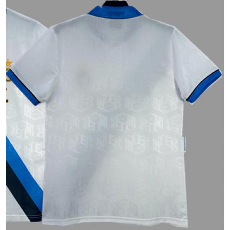 Inter retro jersey football jersey classic Baggio Ronaldo Zanetti Figo Adriano jersey S