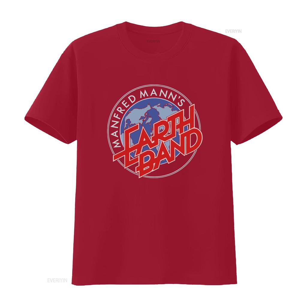 Unisexfred Unisexn Earth Band Reprint T Shirt Fast Ship Vintage Top For Everyday Wear Stretched Fashion Graphic Unisex