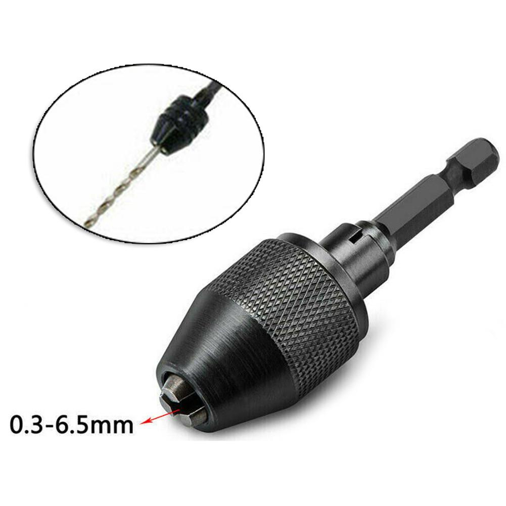 0.3-3.6mm Drill Chuck 1/4\" Adapter Conversion Driver