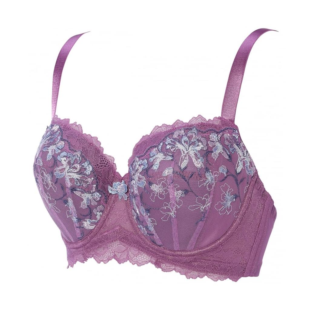 Triumph Red Label by 0109 Bra M021 H80 Size (Unpadded) (Purple)