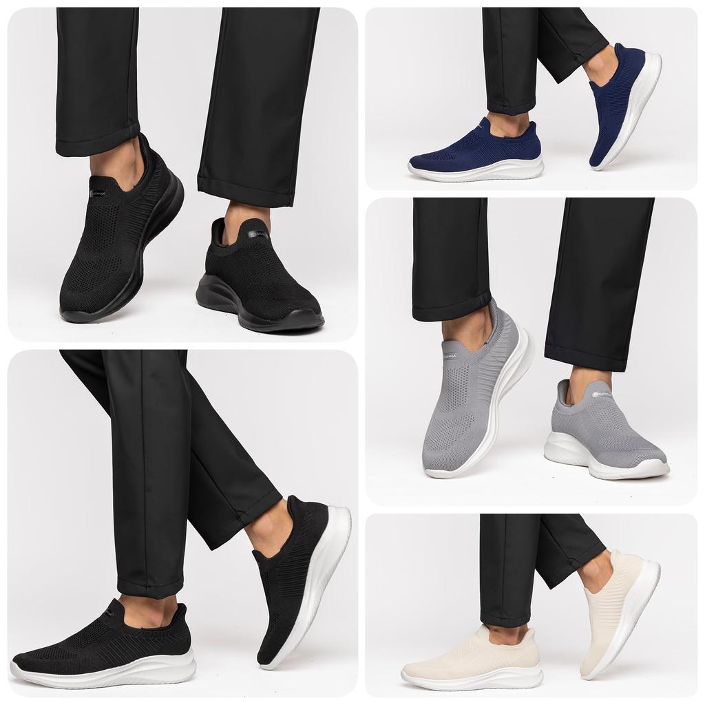 Foxsense Easy To Recommended by Physical and Sports and Running Most Perfect for and Standing Size Sneakers, Wear, Therapists, Men's Women's Loafers,