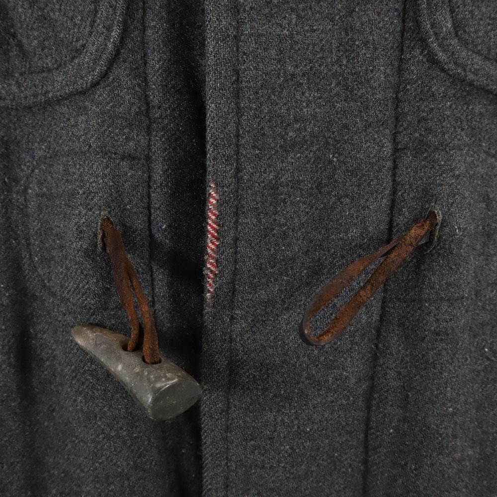 Tommy Hilfiger 90s Wool Blend Old Flag Tag Duffel Coat XL Gray Men's Used