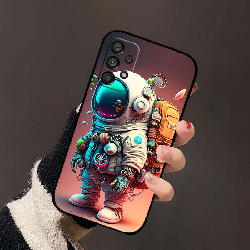 Cute Cartoon Printing Coque For Samsung A33 A53 A73 Case Soft Silicone TPU Phone Cover For Samsung Galaxy A72 4G 5G Protector