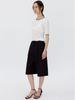 Leubieleu Comfort Wide Bermuda Pants (Black)