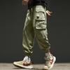 Overalls Men's Spring and Autumn Loose Tie Feet Trend Brand Boys' Pants Men's Casual Pants Trend Tooling Style