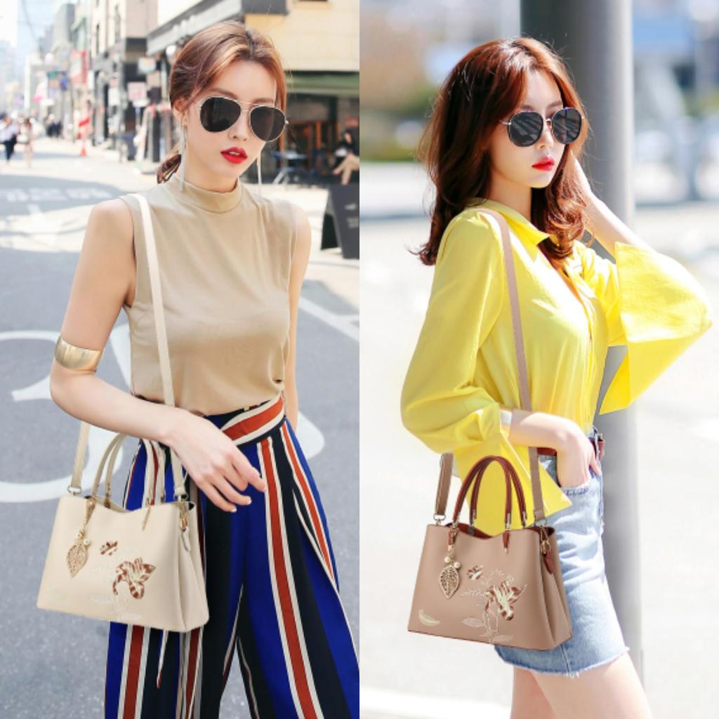 Shoulder Bag for Large Tote Suitable for Ceremony Embroidered Print [GDGZJJD] Women, 3-way Crossbody, Handbag, Capacity, Waterproof, Bag, Hand-held,