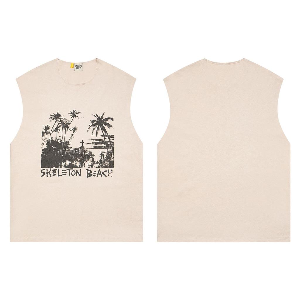 26SS Foreign Trade Gallery Dept T-Shirt Collection Gallery Casual Short Sleeve Men's and Women's Same Style Factory Spot Straight Hair