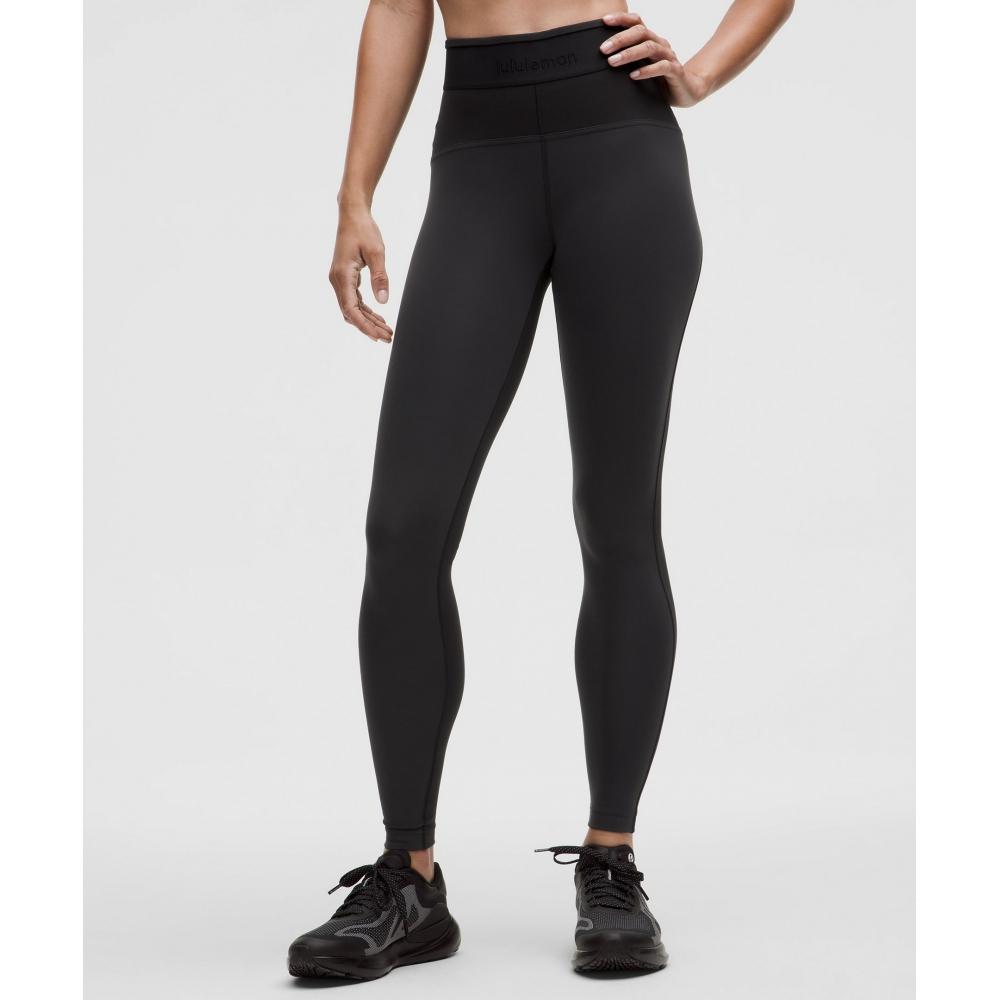 

Lululemon License To Train High Rise Tight 28 Logo Black 8/28