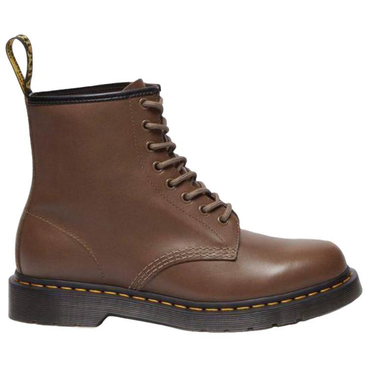 Dr. Martens Leather Comfortable Versatile Short Boots Unisex boots Brown 32025777