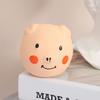 Latex Pet  Sounding  Ball  Toy Colorful Cute Cartoon Pig-head Shape Bite-resistant Molar Tooth Cleaning Toys For Medium Large Dogs