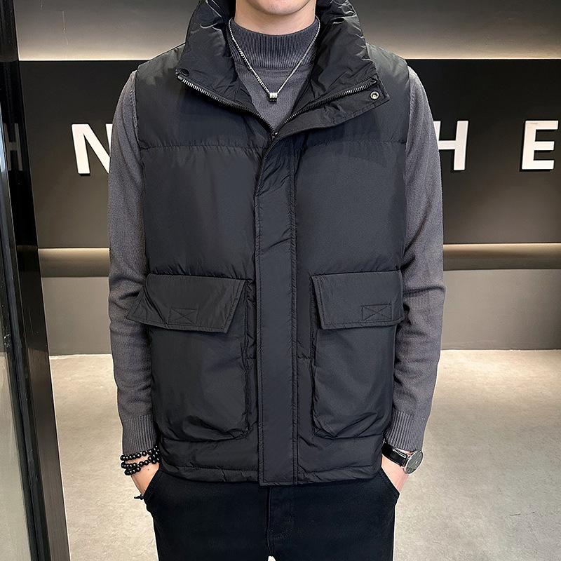Men's Winter 2026 Stand Collar Duck Down Vest