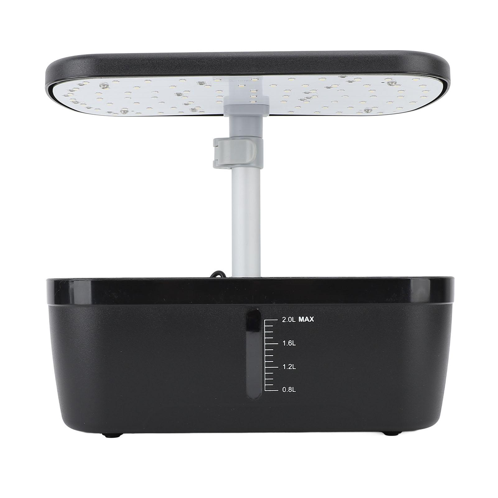 

Система выращивания растений на гидропонике для внутреннего сада, набор из 6 капсул для проращивания растений с подсветкой, гидропонная установка для выращивания 100240В чёрный