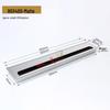 Aluminum Alloy Desk Cable Management Box with Brush Grommet