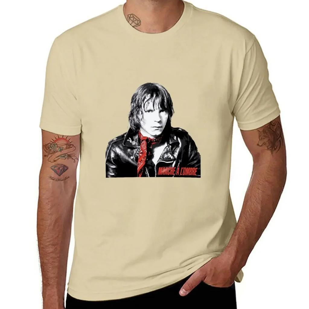 Renaud T-Shirt Blanks Tops Black T Shirts for Men