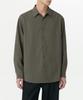 MUSINSA STANDARD Relaxed Linen-Like Shirt [Khaki Gray]