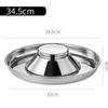 Stainless Steel Anti-Choke Slow Feeder Bowl for Dogs and Cats