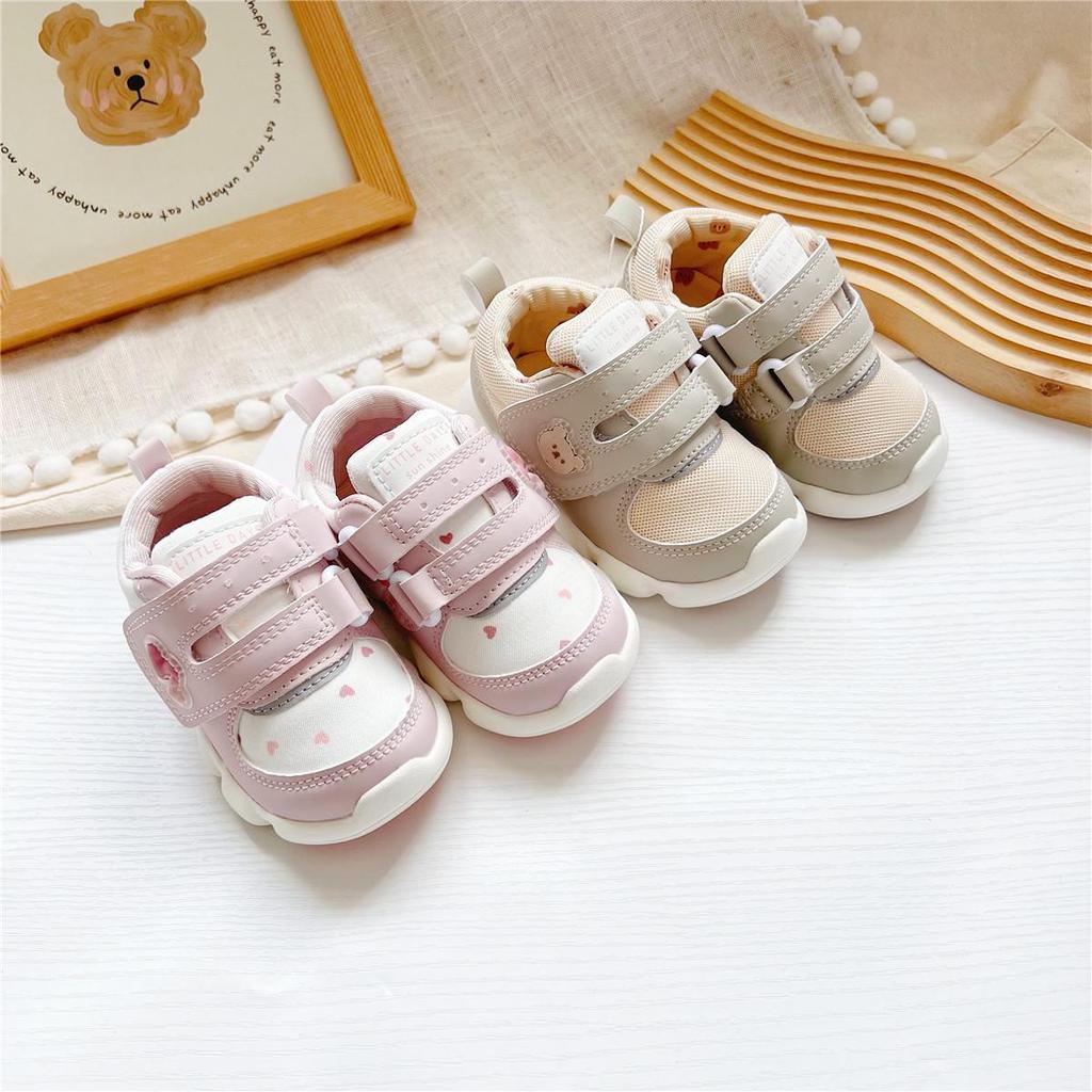 Japanese Spring/Autumn Cartoon Baby Walker Shoes - Functional Velcro Soft Sole for Boys & Girls