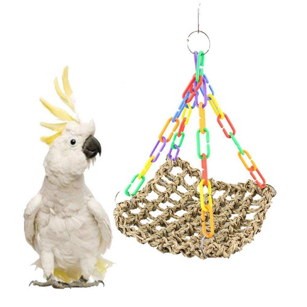 Rope Wear resistant Bite resistant Parrot Swing Toys Parrot Hammock Bird Perch Bird Hanging Bed