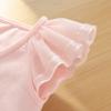 Butterfly Bow Gymnastics Tutu Skirts Breathable Kids Ballet Leotard  Ballet Dancewear