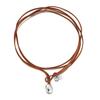 Fashion Necklace Double-Layer Wrapped Neck Chain, Retro Simple Choker Collarbone Chain Necklace