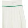 New MLB New York Yankees Casual Short Skirts Women's Cream White 3FSKV0343-50CRS