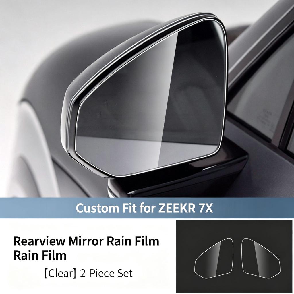 FOR ZEEKR Renewal 001/007/007GT/7X/8X/9X Rearview Mirror Rainproof Film Dedicated Reversing Mirror Film