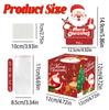 Red Christmas Theme Pattern Gift Surprise Box Holiday Decoration Prop Atmosphere