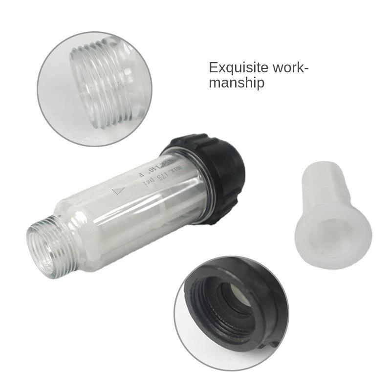 Högtryckstvätt Vattenfilter För Karcher K2 K3 K4 K5 K6 K7 G 3/4'' Vattenfilter Med 2 Filterkärnor För Lavor För Nilfisk