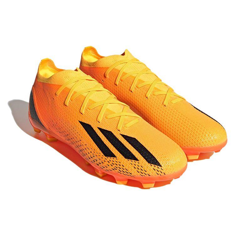 Adidas X Speedportal Heatspawn Pack AG Artificial Grass Ultra-Fine Football Shoes Men Football Shoes Yellow Black GZ5083