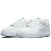 Nike Air Force 1 Move To Zero - Triple White Damen Sneaker Schwarz Metallic-Silber DC9486-101