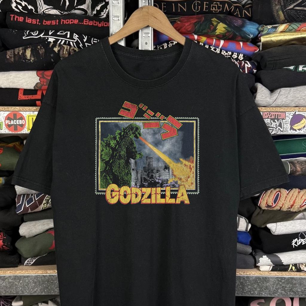 1994 Godzilla Classic T-Shirt Black XXL