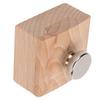 Wooden Sanding Block Abrasion Resistant Beech Edge Banding Polishing Sandpaper Holder Sanding Blocks Hand Made Leather