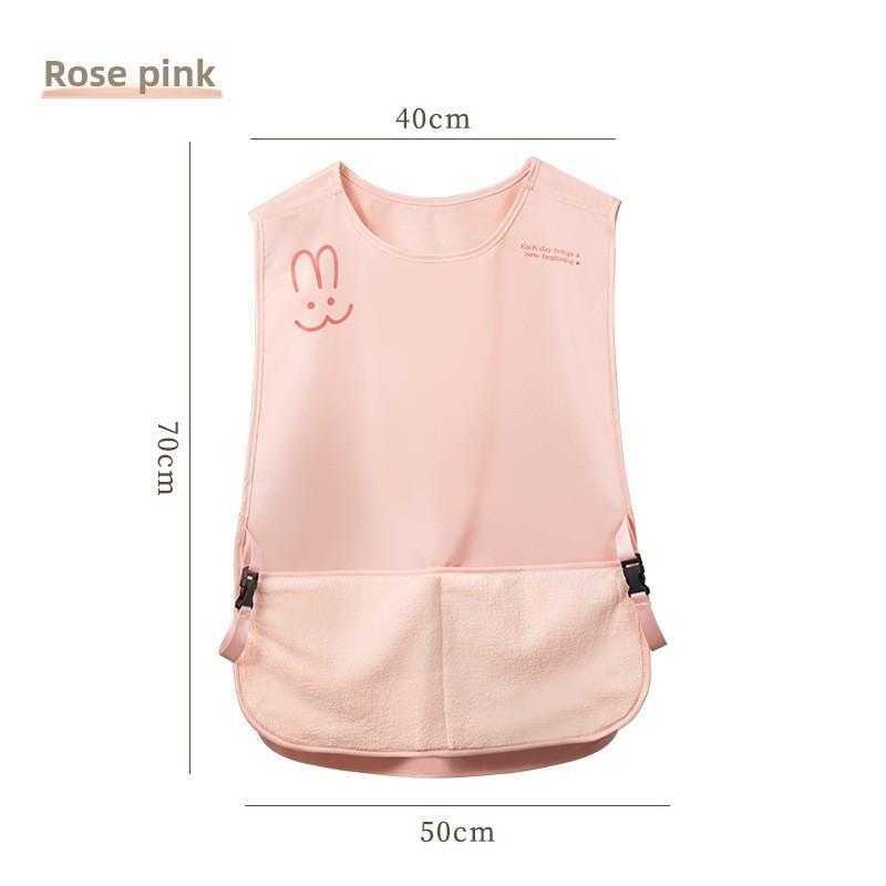 Cartoon Sleeveless Apron Waterproof Oilresistant Kitchen Workwear For Adults And Teens