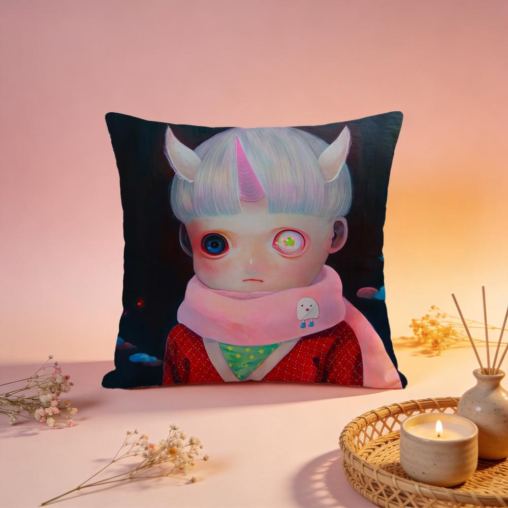 Stylish HHikari Shimodaable Cushion Cover Comfortable Durable Pillow Cover MultiScene for Home Office Car Sofa