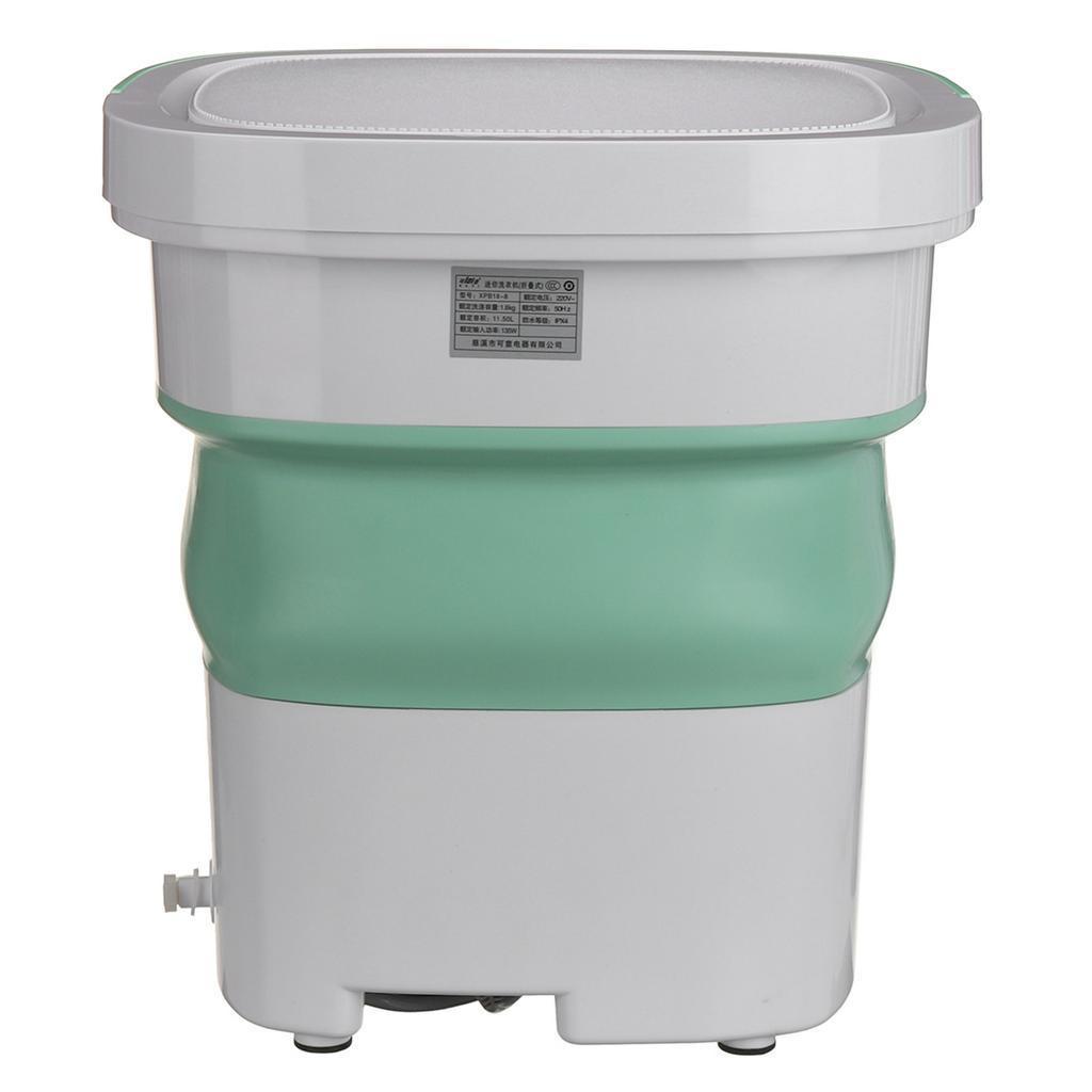 Portable Dehydration Ultrasoni Folding Clothes Washing Machine 220V Semi-automatic Laundry Underwear Cleaning Washing Machine