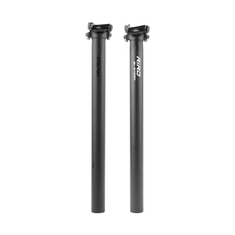 RIRO STEED SP6 Carbon Fiber Bicycle Seat Post Mountain Road Bikes 27.2mm 30.8mm 31.6mm Straight Head