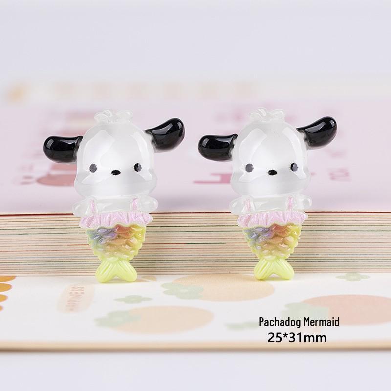 Sanrio Mermaid Resin Accessories DIY Phone Case & Clog Patches