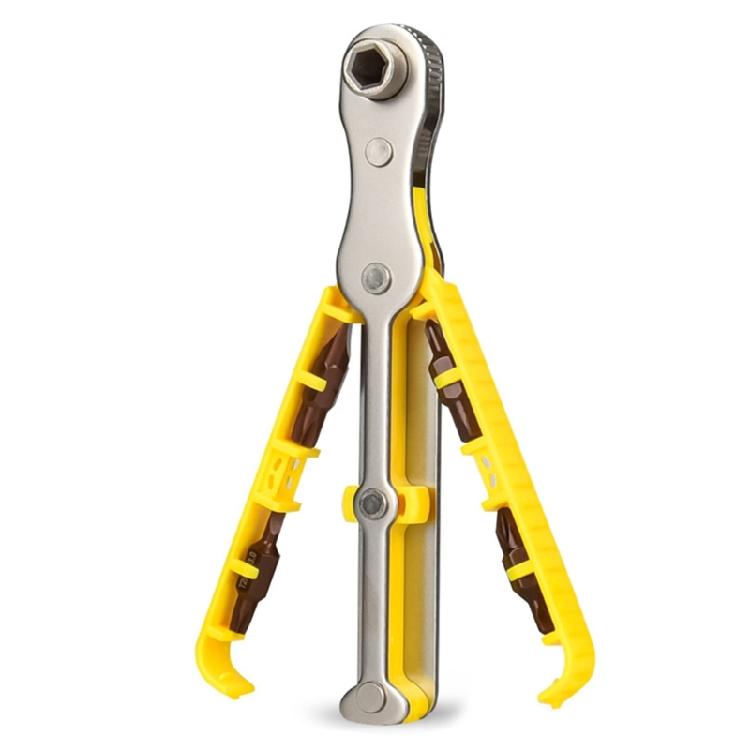 Bidirectional Ratchet Screwdriver Set Mini Ratcheting Screwdriver Right Angle