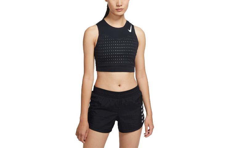 Nike Running Tank Tops Women s Black Moderate Racerback CZ9384-010 XL