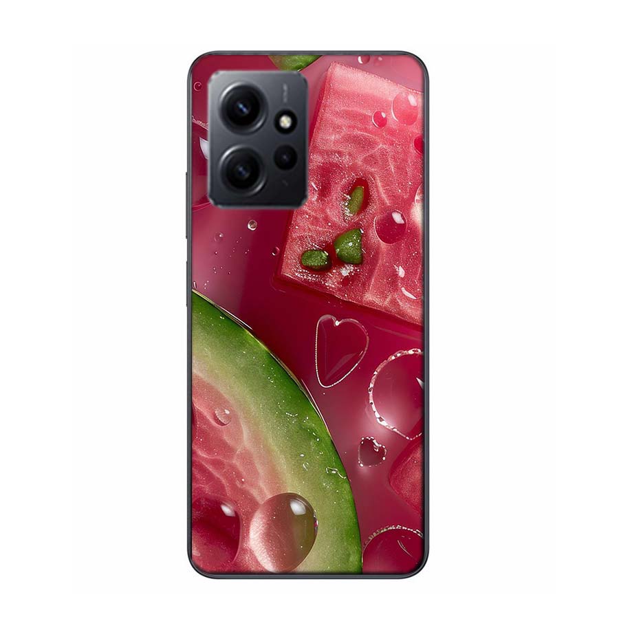 Watermelon Summer Fruit Phone Case For Redmi 12 13C 12C 15C 9 10 10C Note 13 Pro Plus 14 15 Pro 9T 9C 9A TPU Soft Cover Clear Ce